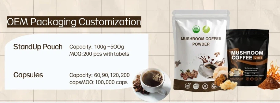 high-quality mushroom coffee powder formula solutions high-quality mushroom coffee powder formula solutions
